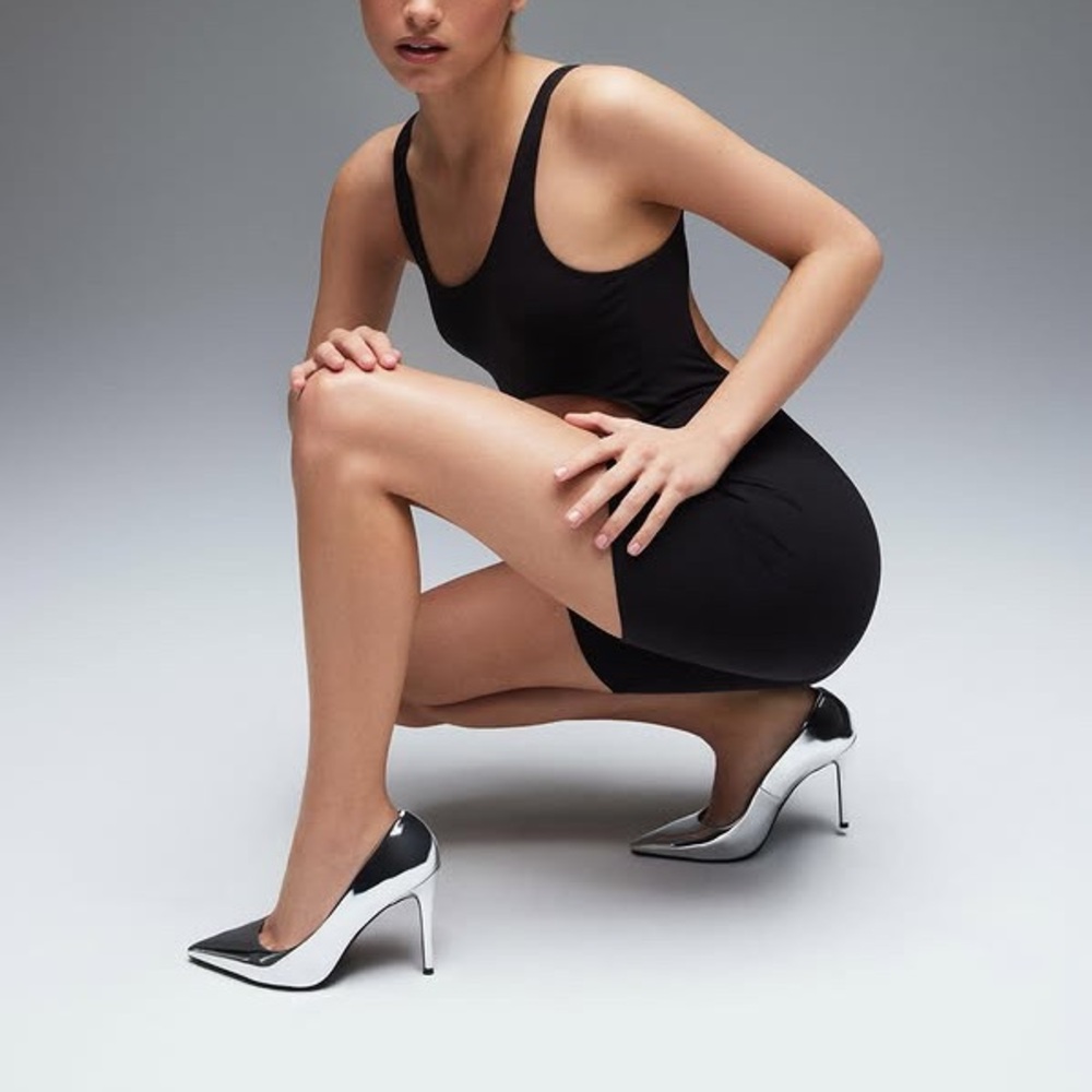 D’amelio Silver Heels